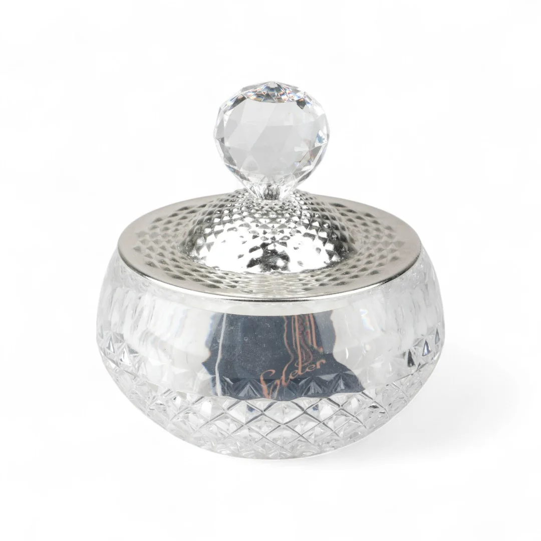 تمرية فتون أكريليك بغطاء معدني من سوليتير