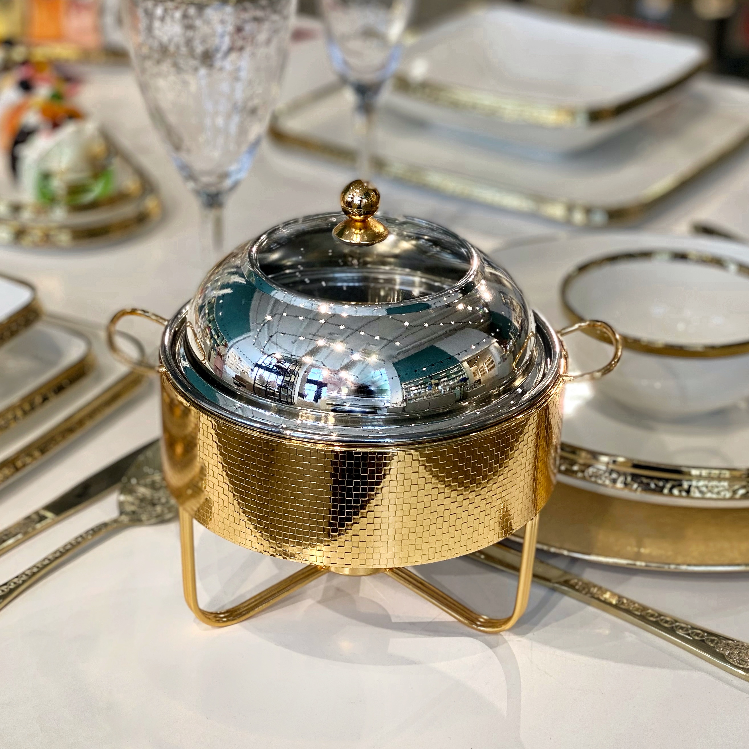 سخان طعام حصة الفردي من سوليتير