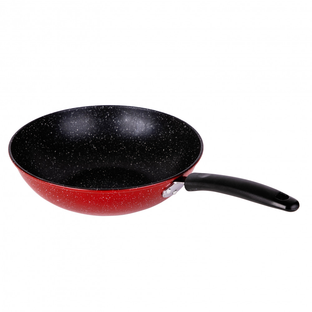 مقلاة بيستر جرانيت بمقبض طويل